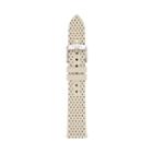 Fossil 18mm Diamond Perforated Leather Watch Strap   - S181307