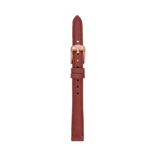 Fossil 12mm Terracotta Leather Strap   - S121012