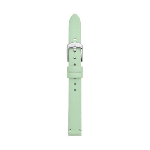 Fossil 12mm Mint Leather Strap   - S121006