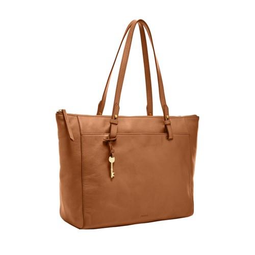 Fossil Rachel Tote  Handbags Tan- Zb7507231