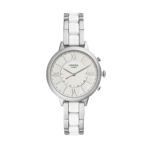 Fossil Hybrid Smartwatch - Jacqueline Stainless Steel  Jewelry - Ftw5047