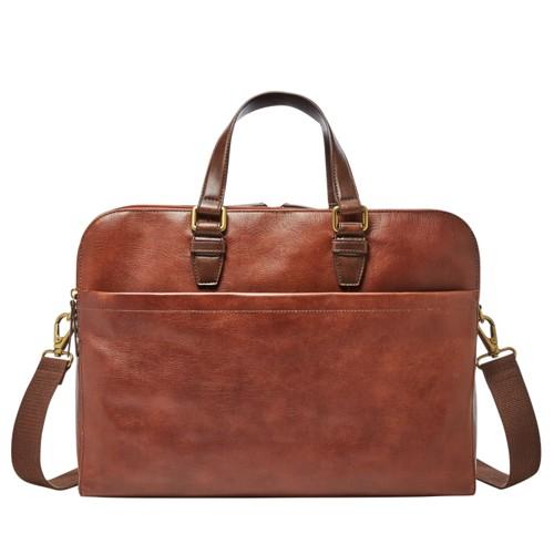 Fossil Evan Workbag  Bags Brown- Sbg1223200