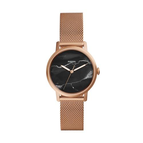 Fossil Neely Three-hand Rose Gold-tone Stainless Steel Watch  Jewelry - Es4405