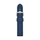 Fossil 22mm Blue Silicone Watch Strap   - S221414