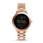 Fossil Refurbished Gen 3 Smartwatch - Q Venture Rose Gold-tone Stainless Steel  Jewelry - Ftw6000j