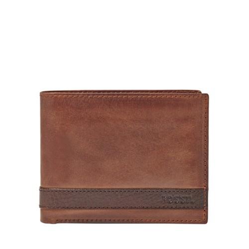 Fossil Quinn L-zip Bifold  Accessory Brown- Ml3652200