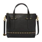 Fossil Felicity Satchel  Handbags Black- Shb2115001