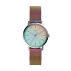 Fossil Neely Three-hand Iridescent Stainless Steel Watch  Jewelry - Es4466