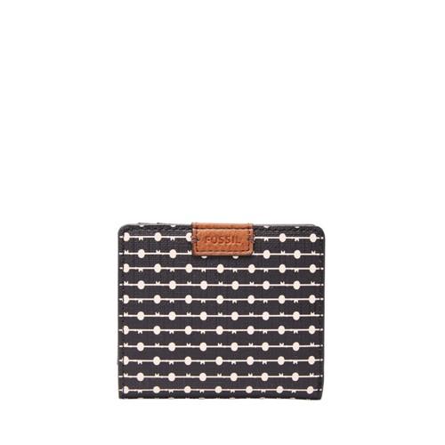 Fossil Emma Rfid Mini Wallet  Wallet Black/cream- Sl7196080