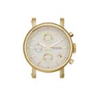 Fossil Original Boyfriend Chronograph Gold-tone Stainless Steel Watch Case   - C181019