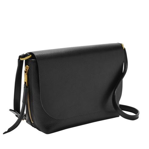 Fossil Maya Small Crossbody  Handbag Black- Zb7615001