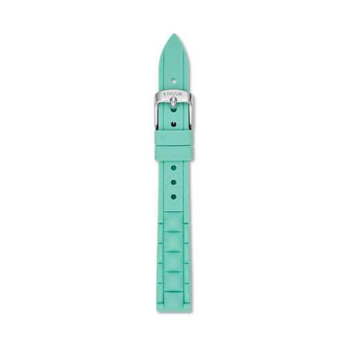 Fossil Jacqueline 14mm Green Silicone Watch Strap   - S141128