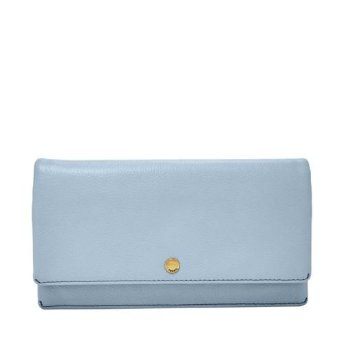Fossil Aubrey Clutch  Wallet Horizon Blue- Sl7811436