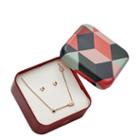 Fossil Chevron Studs And Arrow Necklace Gift Set  Jewelry - Jf02814791