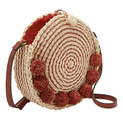 Fossil Faye Crossbody  Handbags Baked Clay- Zb7743805