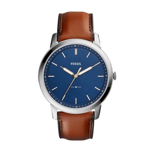 Fossil The Minimalist Slim Three-hand Light Brown Leather Watch  Jewelry - Fs5304