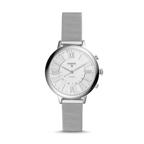 Fossil Refurbished Hybrid Smartwatch - Q Jacqueline Stainless Steel  Jewelry - Ftw5019j