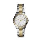 Fossil Adalyn Three-hand Two-tone Stainless Steel Watch  Jewelry - Bq3376