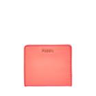 Fossil Madison Bifold  Wallet Neon Red- Swl3079634