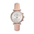 Fossil Hybrid Smartwatch - Carlie Blush Leather  Jewelry - Ftw5039