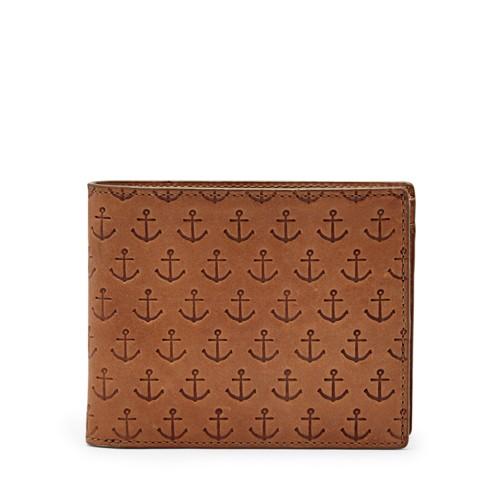Fossil Mason Large Coin Pocket Bifold Ml3776216 Wallet