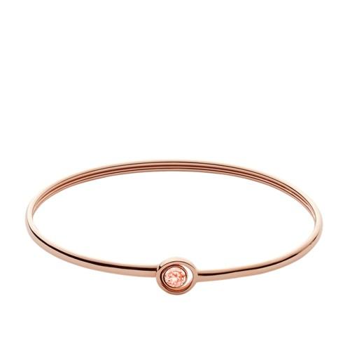 Fossil Iconic Glitz Rose Gold-tone Bracelet  Jewelry - Jf02413791