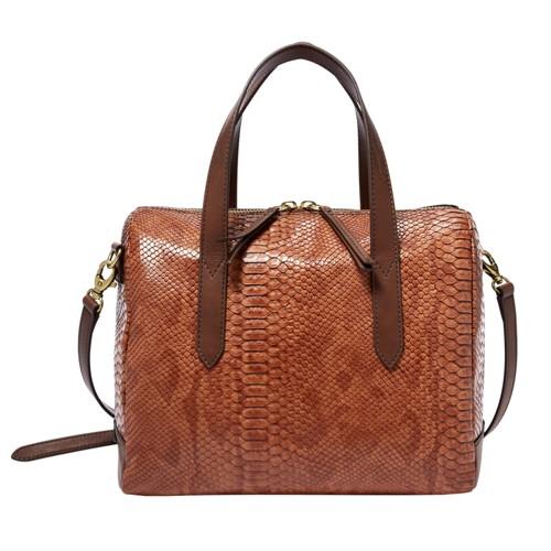 Fossil Sydney Satchel  Handbags Baked Clay- Shb2147805