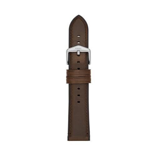 Fossil 20mm Brown Leather Strap   - S201097