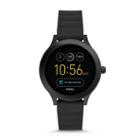 Fossil Refurbished Gen 3 Smartwatch - Q Venture Black Silicone  Jewelry - Ftw6009j