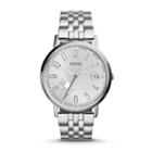 Fossil Vintage Muse Multifunction Stainless Steel Watch Es3787 Silver