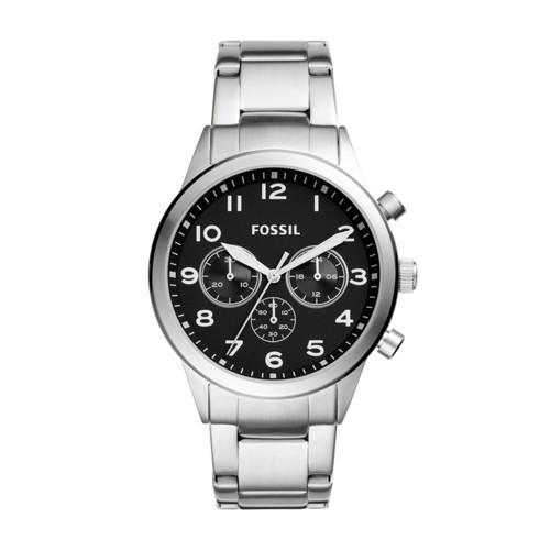 Fossil Flynn Pilot Chronograph Stainless Steel Watch  Jewelry - Bq2119