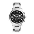 Fossil Flynn Pilot Chronograph Stainless Steel Watch  Jewelry - Bq2119