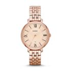 Fossil Jacqueline Rose-tone Stainless Steel Watch   - Es3435