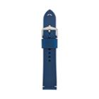 Fossil 22mm Blue Leather Watch Strap   - S221379