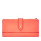 Fossil Lainie Clutch  Wallet Neon Red- Swl3097634