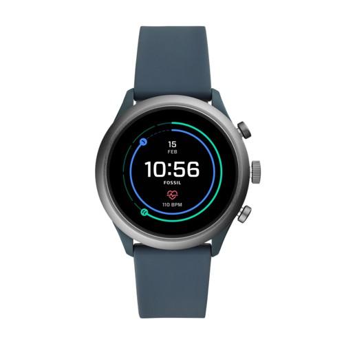 Fossil Fossil Sport Smartwatch - Smokey Blue Silicone  Jewelry - Ftw4021