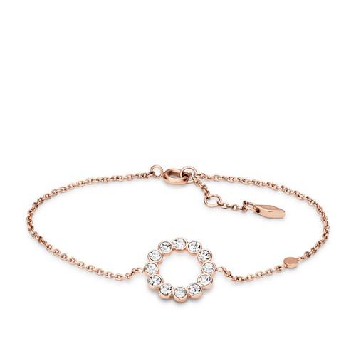 Fossil Vintage Glitz Bezel Bracelet  Jewelry - Jf02742791