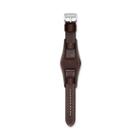 Fossil 22mm Dark Brown Leather Watch Strap   - S221240