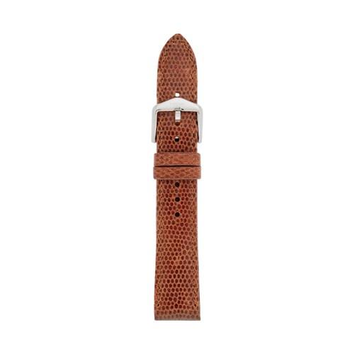 Fossil 18mm Cognac Leather Watch Strap   - S181350