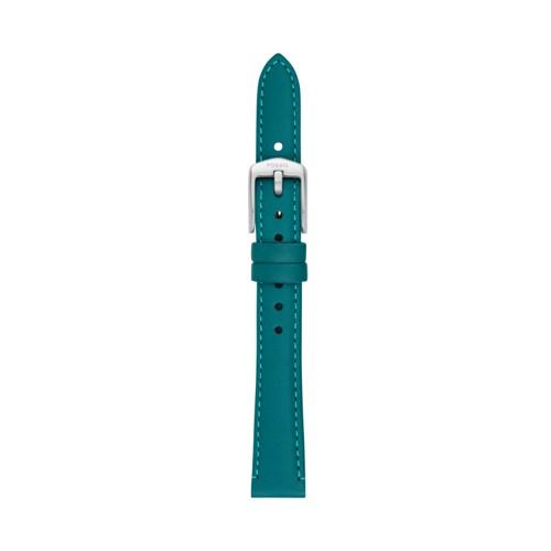 Fossil Jacqueline 14mm Green Leather Watch Strap   - S141122