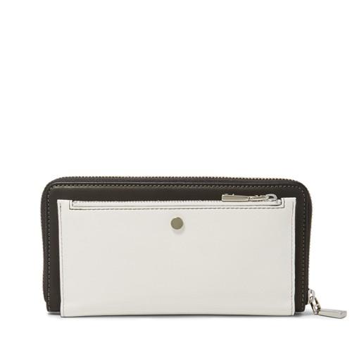 Fossil X Opening Ceremony Double Accordion Zip Ocsl1002005 Wallet