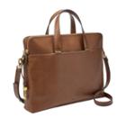 Fossil Bridgitte Laptop Bag  Handbag Brown- Zb7583200