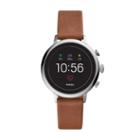 Fossil Gen 4 Smartwatch - Q Venture Hr Brown Leather   - Ftw6014