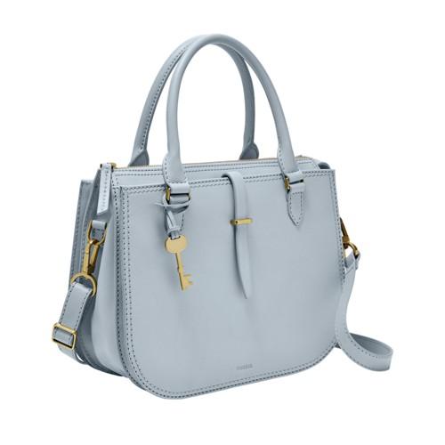 Fossil Ryder Satchel  Handbag Horizon Blue- Zb7412436