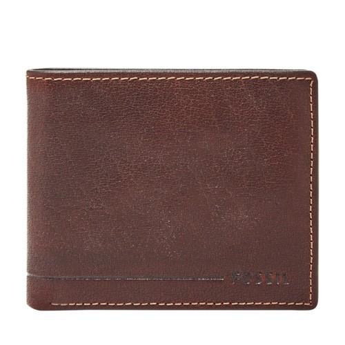 Fossil Allen Rfid Traveler  Wallet Tan- Sml1547231
