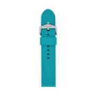 Fossil 22mm Teal Silicone Strap   - S221426