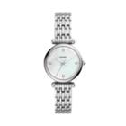 Fossil Carlie Three-hand Stainless Steel Watch  Jewelry - Es4430