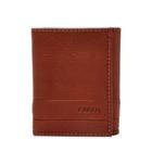 Fossil Lufkin Trifold  Wallet Medium Brown- Sml1395210