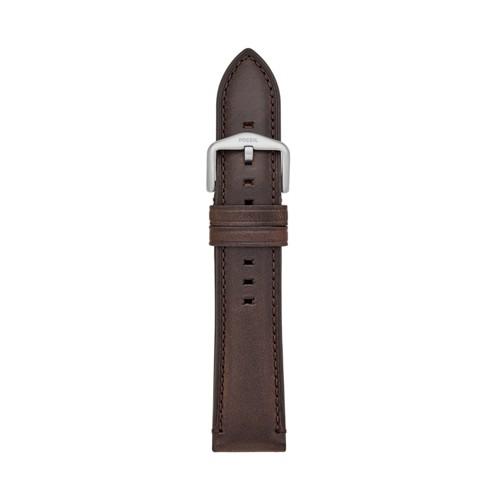 Fossil 22mm Brown Leather Watch Strap   - S221411