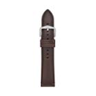 Fossil 22mm Brown Leather Watch Strap   - S221411